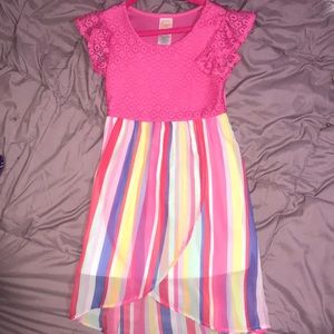Girls multicolored dress 6/6x- 3 for $15